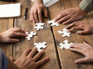 Partnerships Are Puzzles Carefully put together